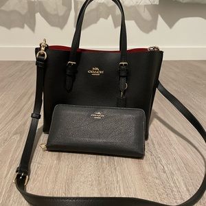 Coach Mollie Purse with Matching Wallet